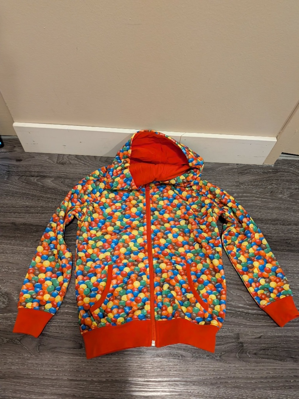 Official M&M Kids Zipup Sweater